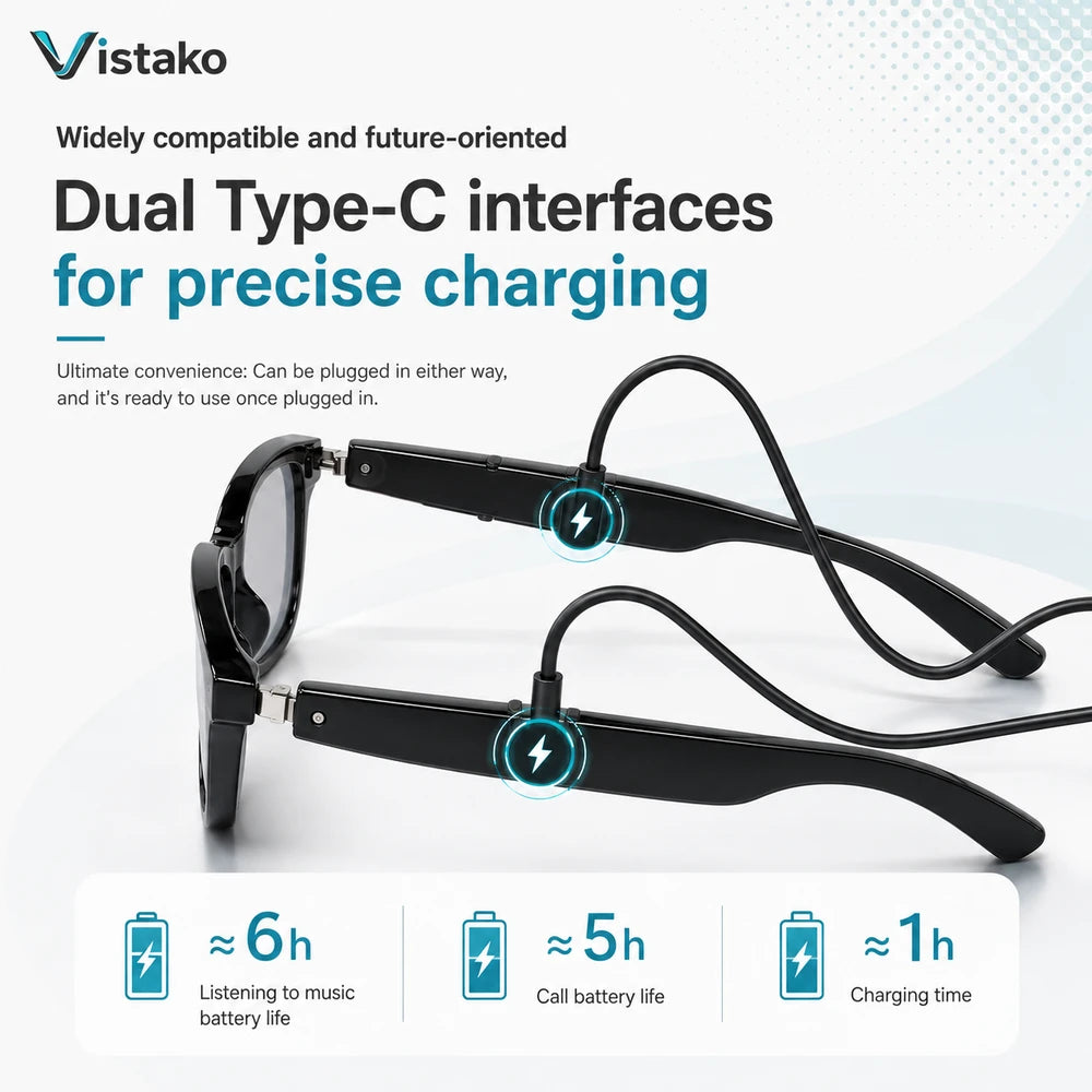 Smart AI Translation Wireless Glasses SG01